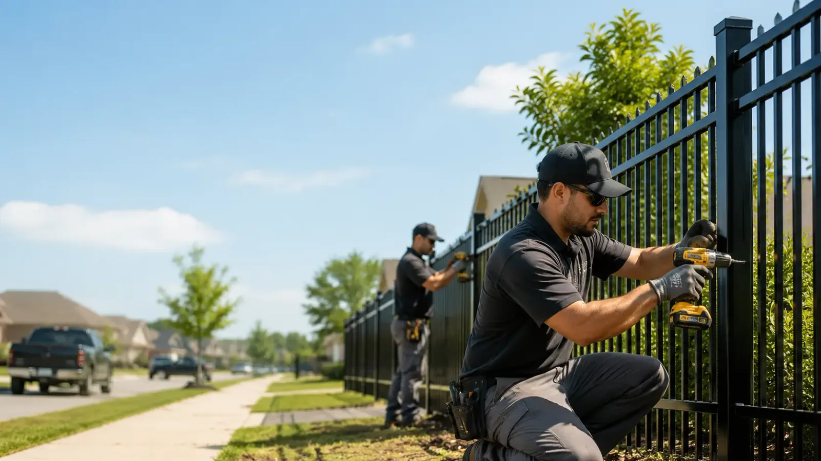 Metal Fence Installation in Mount Vernon, GA